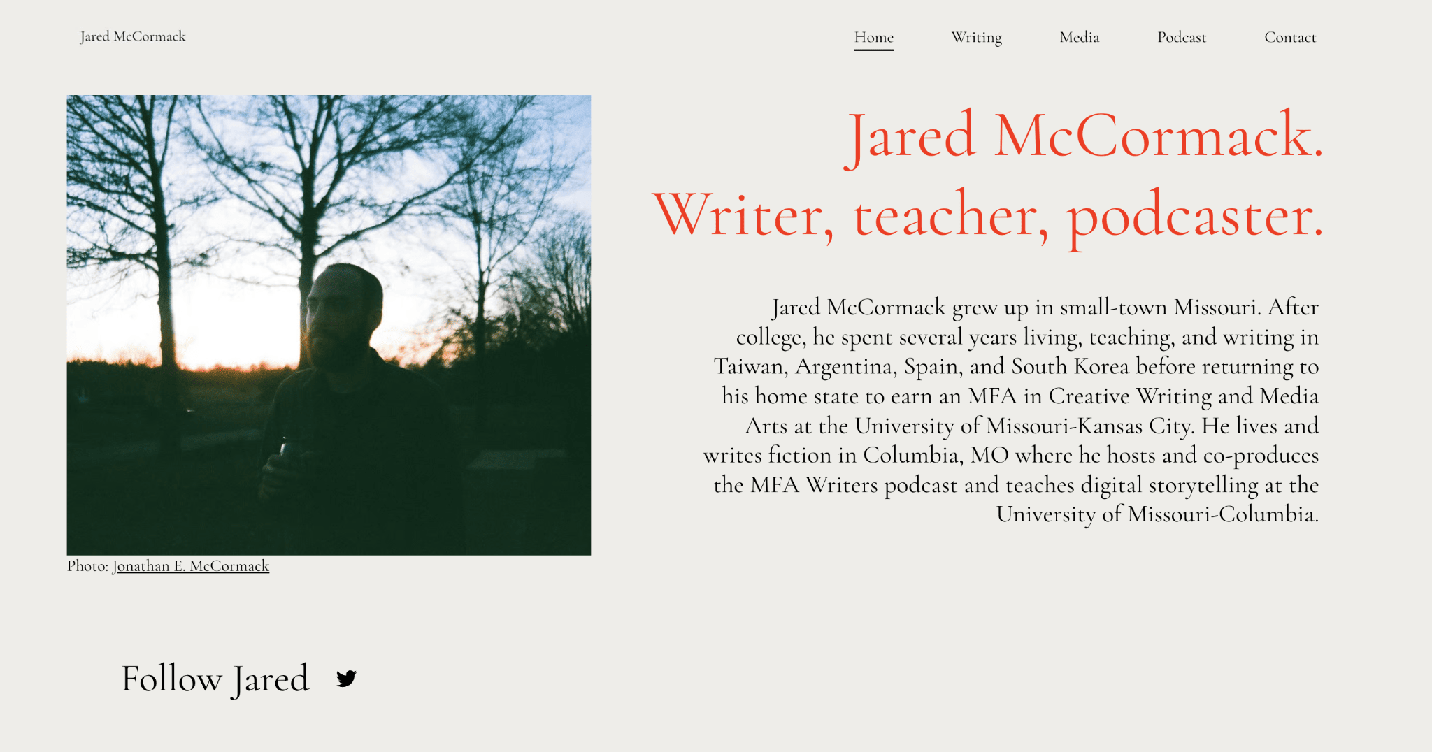 Hostinger site - Jared McCormack